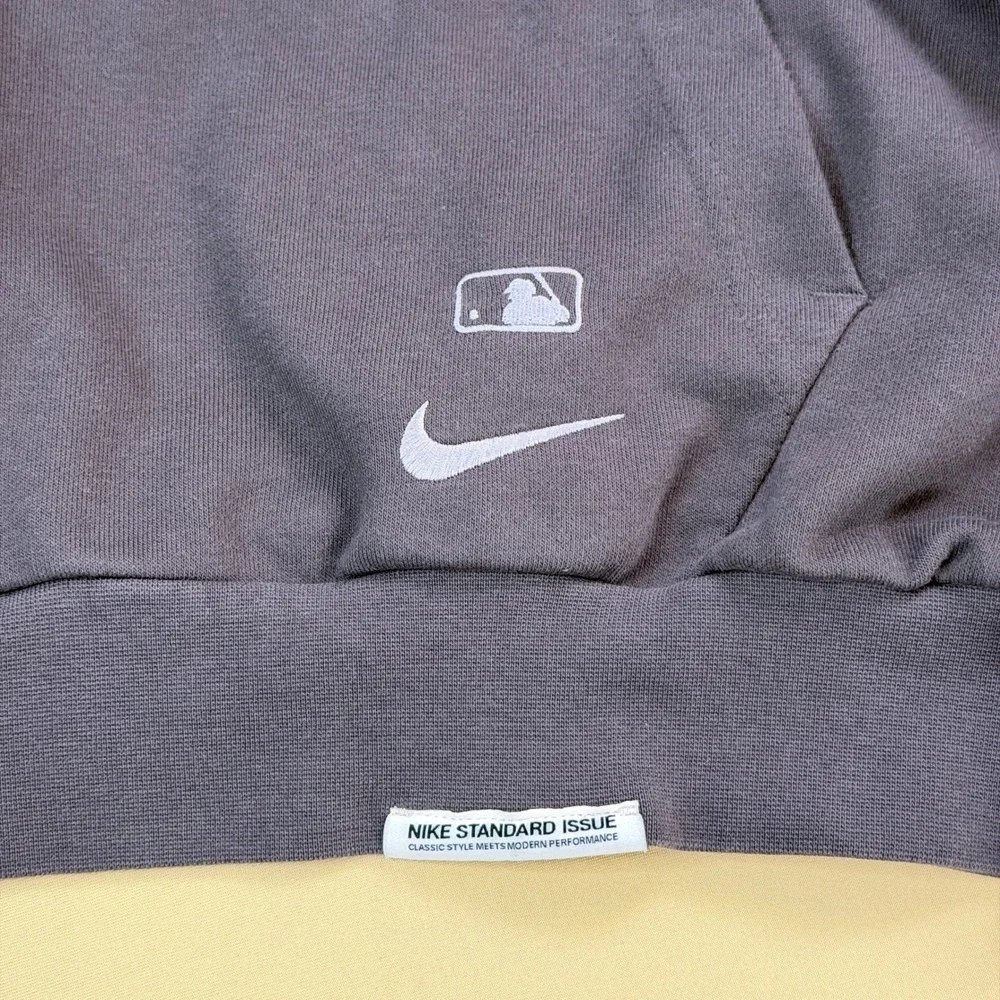 Nike Los Angeles Angels MLBAuthentic Collection Standard Issue HoodieZip Gray2XL